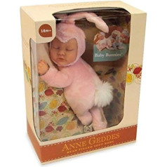 Anne Geddes 579105 Rose Pink Baby Bunny 9 inch - Bean Filled Soft Body Collection