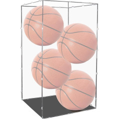 Evron Collectibles Display Case, Clear Acrylic Box, Alternate Glass Case for Action Figures, Toy Storage and Organization (41 x 41 x 76 cm)