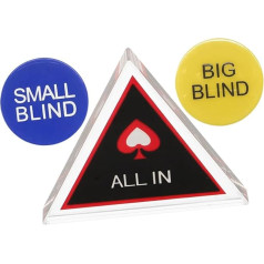DIKACA 1 Satz Doppellagige Herz Poker Chips Halter für Kartenspiele Elegantes Design für Poker Fans Perfektes Party Zubehör für Aufregende Spielerlebnisse und Unvergessliche Pokerabende
