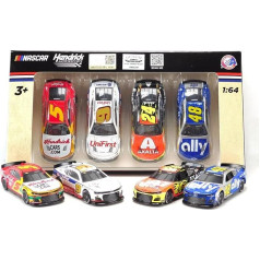 Kyle Larson Chase Elliott Alex Bowman & William Byron 2024 Darlington Throwback Pack of 4 1:64 Diecast