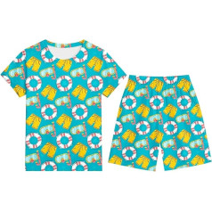 Baby Kleidung Jungen Monate Jungen-Outfits und -Sets für den Alltag und Partys. Bequemes, stylisches 2-teiliges Outfit für Kleinkinder im Alter von 3 bis 13 Jahren. (Sky Blue, 4-5 Years)