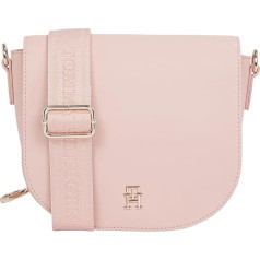 Tommy Hilfiger Damen Th Logotape Saddle Bag Aw0aw17184 Crossover