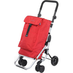 Foppapedretti 9702000300 Go Up Shopping Trolley, Red, 209