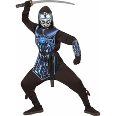 W WIDMANN MILANO Party Fashion - Children's Cyber Ninja Fighter Warrior Fancy Dress Costumes Halloween