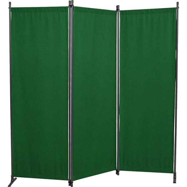 Angerer Freizeitmöbel GmbH Screen - Room Divider & Room Divider Privacy Screen - Outdoor Screen for Wind Protection & Shade on Balcony (3-Piece, Swingtex Green)