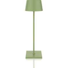 Palmina 842 LED Table Lamp, Dimmable, 4400 mAh LED Table Lamp, Wireless, IP54 Protection, Lamp for Indoor/Outdoor Use, Suitable for Dinner, Reading, Bedroom, Garden and Much More