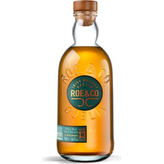 Roe & Co 13 Jahre Full Port Maturation | Single Malt Irish Whiskey | Cask Strength Edition | 56,9% vol | 700ml Einzelflasche |