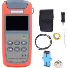 OTDR Faser -Optik -Tester Handheld Mini Einmodus optischer Zeitdomäne Reflektometer UPC -Schnittstelle für FTTX und Zugangsnetzwerkkonstruktion ABS -Material