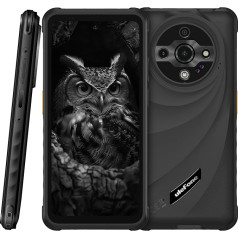 Ulefone Armor X31 PRO 5G Outdoor Smartphone Without Contract, 64MP + 25MP Camera (Night Vision & Aperture Flash), 5G 16GB + 256GB, 6.56 Inch HD + 120Hz, IP68 Android 14 Robust Mobile Phone, 3 Card