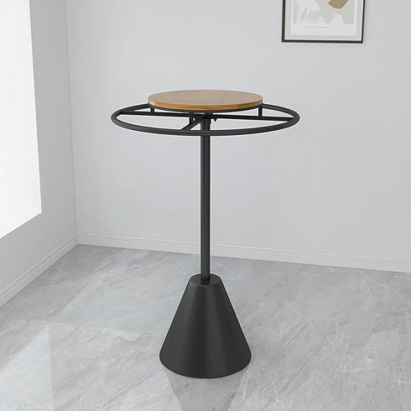 Rotierender runder Kleiderständer für Boutiquen – Bodenständer für Kostüme und Dessous, verstellbarer stilvoller Kleiderbügel für Einzelhandelsgeschäft, Vitrine