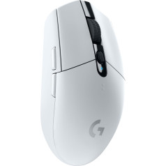 Logitech G305 LIGHT SPEED wireless gaming mouse, HERO 12000 DPI sensor, 6 programmable keys 250 hours of battery life, Customizable game profiles, lightweight, PC / Mac, white - German Packaging