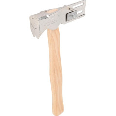 Magnetischer Hammer, Ergonomisches Griff Dachbrüke Dachdach Dachschaufel Schaufel Werkzeug mit Nagelkrallendachschneider für Dachkonstruktion Reparatur
