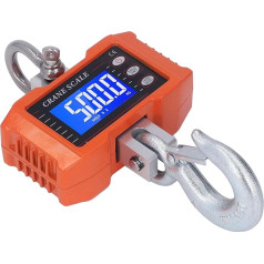 1000 Kg Kranskala Hangeskala Fernbedienungssteuerung Digital Anzeige -Waage für Lagerhaus, Orange