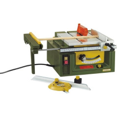 Proxxon 27070 Table Saw Fine Cut FET, 230 V, Green / Silver / Black / Yellow / Orange / Red, green, 27070