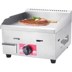 YMXEURSC Kommerzielle Gasgrillplatten, Arbeitsplatte Flat Top Grillplatte Flat Top Bratpfanne, Küche LPG Gasgrill für die Außengastronomie