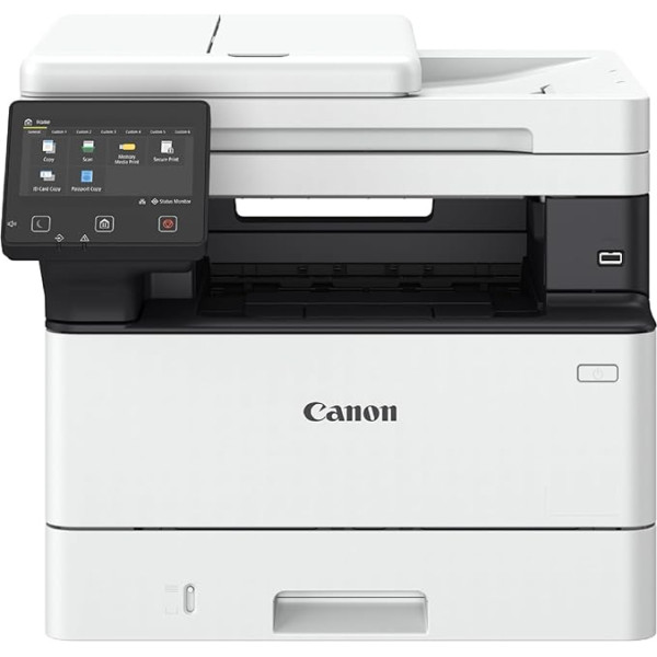 Canon i-SENSYS MF465dw A4 B/W Laser MFP Print Copy Scanning Faxing USB LAN WLAN 250 Sheet Paper Cassette 12.7 cm LCD Colour Touch Screen Duplex Printing