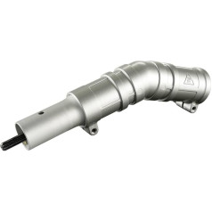 Makita 1910J6-0 Angle Attachment 30° Tilt, Aluminium, Horizontal and Vertical Mountable for Cordless Pruners DUA301 and UA004G