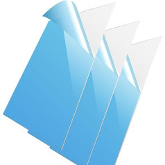 ALadrs 3 Piece ACF Film High Speed Release Film for ELEGOO Saturn 4/4 Ultra, Saturn 3/3 Ultra, ACF for ANYCUBIC Photon M5S/M5S Pro, Photon Mono M7/M7 Pro, Halot Mage Pro 10.1-10.3 Inch