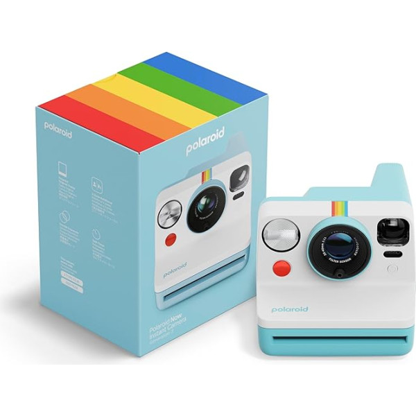 Polaroid Now Generation 3 - Instant Camera - Arctic Blue (9157)