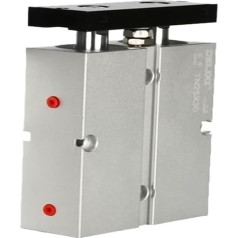 1 Stück pneumatischer kleiner Doppelwellenstangen-Zubehör, Bohrung 10 mm, Führungsstangentyp, Doppelführungszylinder TN10(10x35mm)