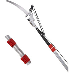 LINZI Long Reach Telescopic Loppers - 2.93m Square Profile | 35mm Cut | Branch Pruning