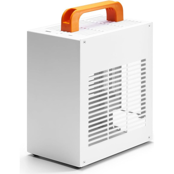 SGPC Itx Mini Enclosure - K39 (Steel) 1U Power Supply, Front I/O USB and Type-C Port, 2 Handles Can Be Installed, Vented Plate - 2 Steel and 1 Acrylic Side Panels / 5L SFF Enclosure