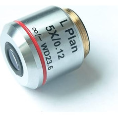 Mikroskopbeobachtung 5X/20X Achromatisches Infinity-Plan-Objektiv mit langem Arbeitsabstand for metallurgische Mikroskope(5X)