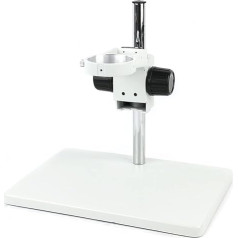 Mikroskopbeobachtung Einstellbarer 76-mm-Fokus-Halter-Mikroskopständer, for Trinokular-Fernglas-Stereo-Mikroskop(Big white)