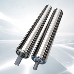 FörderbandIndustrie-Förderbandrollen aus Stahl, Durchmesser 25/38 MM, Ersatzteil für Schwerkraftübertragung, Tragrollen Förderband für Lager/Produktion/Logistik, 2 Stück Pack(D 38 mm,L 400 m