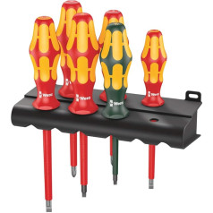 Wera 1601 VDE 05006145001 Screwdriver Set Pack of 6
