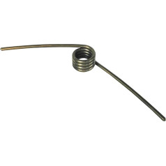 NIRNHYRUR Torsionsfeder, V-förmige Feder, Kleine Torsionsfedern aus Stahl mit 2 mm Drahtdurchmesser, Außendurchmesser 14,5 mm, Länge 40–90 mm, for Möbelreparatur, 10 Stück, 2 x 14,5 x 50 mm