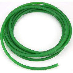 High Performance Polyurethane Belt Green Rough Surface 8 mm, PU Round Belt with Rough Surface PU Drive Belt for Drive (Green) (8 mm x 5 m)