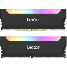 Lexar Hades RGB DDR4 RAM 16GB Kit (8GBx2) 3600 MHz, DRAM 288-Pin U-DIMM Desktop Memory, LED Lighting Computer Games DRAM, JEDEC / XMP 2.0 High Performance Memory (LD4BU008G-R3600ADLH)