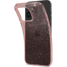 Spigen Korpuss iPhone 15 Pro Max Liquid Crystal Glitter - rozā, caurspīdīgs