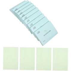 WEKADRIN 10 Boxes Oil Blotting Paper Oily Face Control Oily Skin Care Absorbent Face Paper Face Wipes for Oil Control Skin Care Wipes Oil Absorbing Paper Green