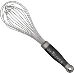 de Buyer - Goma Professional Stainless Steel Whisk - Length 26 cm - 2610.25, Silver