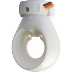 markiso® Awning Crank Ball Eye - Replacement Eyelet for Awning Gears [Made in Germany] - 12mm Bore - Heavy Duty Plastic Eyelet for Ball Hook & Ball Head