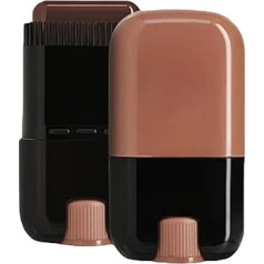 Sicherer und praktischer Haarfarbkamm, Ausbessern 2 in 1 Koreanischer Frauen Concealer Stick, tragbarer wasserdichter schweißfester Schnellkamm (Section C)
