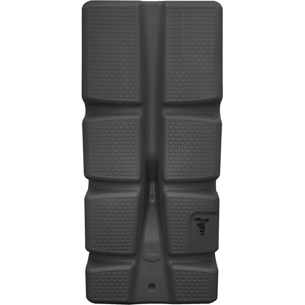 Ondis24 Eco Rain Water Wall Tank Rain Barrel 310 Litres Anthracite Complete Set Including Automatic Filling Tap