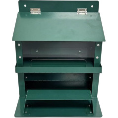 Eichhörnchenfutterhaus - Chipmunk -Fütterungsstation | Wetterfeste Hölzerne Wildtierfuttermittel Mit Dach, Unterkunft Im Freien Für Lebensmittelversorgung Für Garten, Garten, Baumbereich, Winter -Fütt