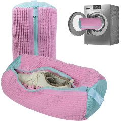 Set of 2 Shoes Wash Bag Trainers – Pink