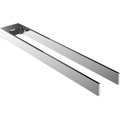 Emco Art 165000145 Hand Towel Rail 2-Arm Fixed for Wall Mounting Length 443 mm Chrome
