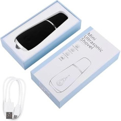 Healeved Elektrische Gesichtsreinigungsbürste Aus Tragbarer Hautwäscher Für Gesichtsreinigung Und Peeling Für Hause Schwarz Hautpflege