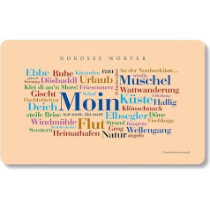 Breakfast Board with North Sea Words Design
