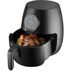 Avilia Digital Air Fryer 7.5L 1600W Digital Control Panel Timer and Temperature Adjustable Basket and Grid Non Stick Dishwasher Safe