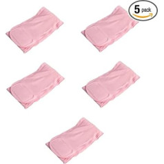 PACKOVE 5 Stück Falten Halsmaske mit Feuchtigkeitsgel Nackenpflege Patch für Straffere Haut Falten und Verbessert die Elastizität für Jugendliches Dekolleté