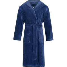bugatti Roberto Men's Bathrobe, navy blue