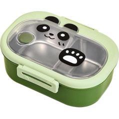 DASIAUTOEM Children's Lunch Box, Bento Box with Divider, Insulated Lunch Box, Breakfast Box, Easy to Clean Bento Boxes, Lunch Box, Leak-Proof for Children and Adults