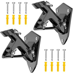 ZMTECH Flag Pole Bracket, 2 Positions Flagpole Bracket with 3 Mounting Holes for America Flagpole, Stainless Steel Bracket for 1