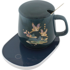 DA27E Ele. krūžu sildītājs zils + krūze